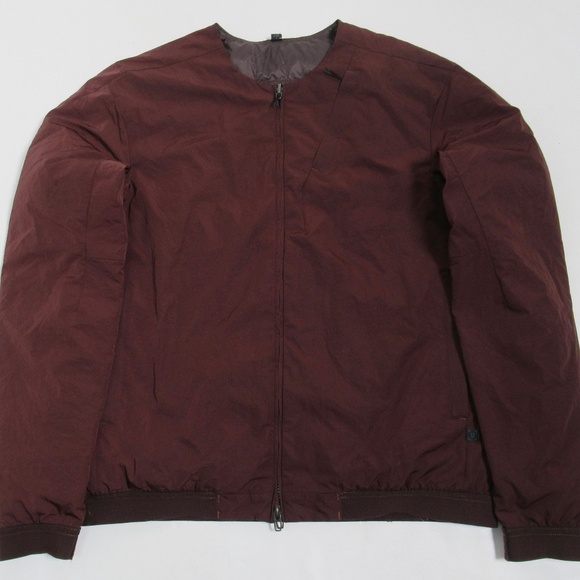 Lululemon Men's Ashta Bomber Reversible *lululemon lab Dark Cedar / Sequoia L - Picture 1 of 12